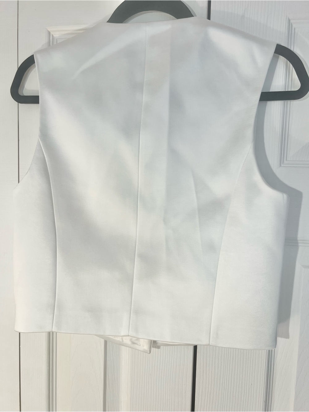 ZARA Satin cropped evening vest top. ZW collection. M NWT - Picture 8 of 11